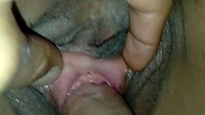 i crave her pretty shaved pussy so tight creampie after licking her wet folds to orgasm