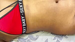 big ass indian girl ridin bbc hard then eatin cum 😍 loves dat pink pussy stretch