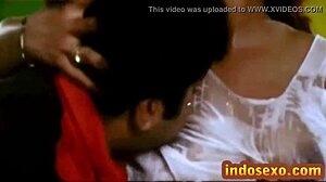 does young 18+ guy lick honey off old indian woman's big tits?