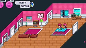 step bro accidentally slips monster cock missionary into tight teen sis tits