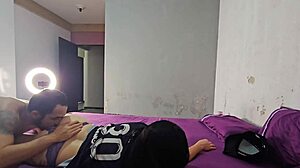 Excited Brazilian Wife Returns from Gym for Amateur Ass Cumshot Fuck
