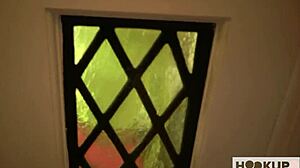 Fucking tiny titties blonde on all fours deep!