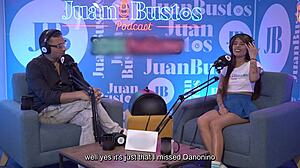 mell blanco's tiny latina body hits 24 orgasms on sybian with juan bustos podcast