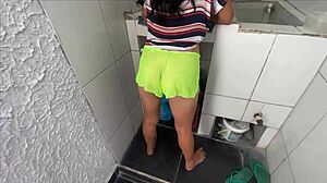 Padrastro tears into skinny 18yo stepsis tight pussy with huge cock