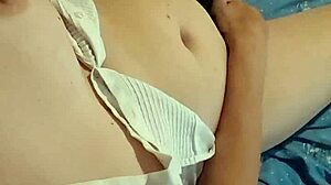 that milf secretary with big natural tits masturbates hard in panties pov outside work hours