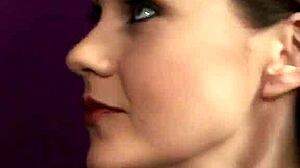 BDSM British Babe Gets Facial from Maledom