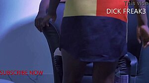 that sheer red quickie left her pussy dripping from bbc pounding