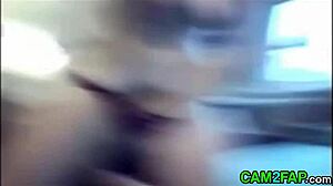 busty chubby teen strokes her huge tits on webcam show