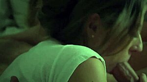 Stepdad wakes to daughter's fat ass grinding his hard cock