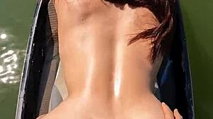 Big Ass Latina Milf Fucked Hard on Jet Ski Public