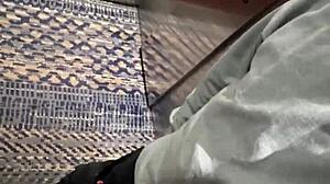 public elevator hookup after bar drinks