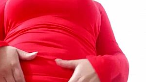 colombian stepmom's giant cameltoe dress hides juicy masturbation for stepson