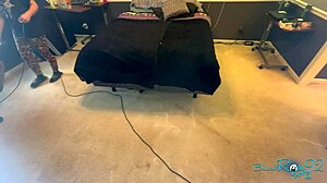 Hey just vacuuming my bedroom with this brunette milf vibe 😏🧹