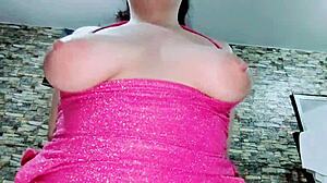 mexican milf secretary strips short dress spreads cheeks for multi-position pounding