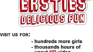 Amateur Lesbians Lick Ass Muff Dive Threesome