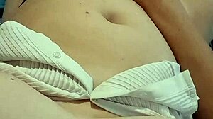 that milf secretary with big natural tits masturbates hard in panties pov outside work hours