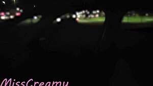 Slutty French teacher sucks stranger cocks dogging in public parking for cuckold hubby misscreamy