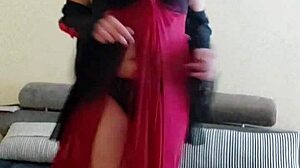 Arab Shemale Sways Hips In Seductive Dance