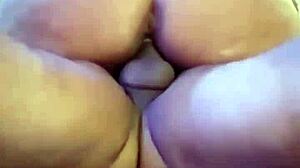 two bbc monsters rip open this big ass brazilian milf's holes 😈🍑💦