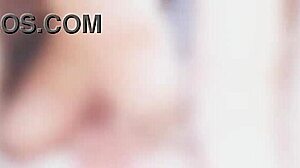 She ties up her clit for intense squirting massage orgasm