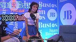 mell blanco's tiny latina body hits 24 orgasms on sybian with juan bustos podcast