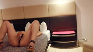 hey, watch this curious babe squirt hard in her second acapulco hotel casting