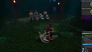 wanna dive into caroline's wild wonderland fantasies with monster cocks and strapon group play?