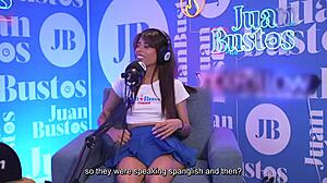 mell blanco's tiny latina body hits 24 orgasms on sybian with juan bustos podcast