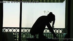 wanna see bigtittygothegg silhouette ride that dildo hard??