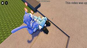 Whoreblox Gangbang Creampie Moment 11