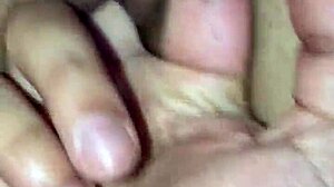 just one finger in my ass first time solo fingering homemade amateur anal tease oh god!!