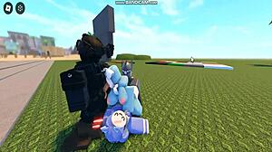 Whoreblox Gangbang Creampie Moment 11