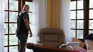 kayla paige and nikki sweet team up for hardcore teen milf pussy licking and riding