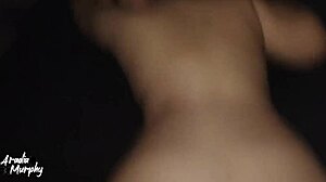 Sexy married Mexican bride bends over for chubby hubby's hard doggystyle pussy fuck