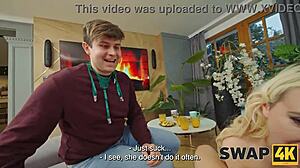 kinky swap4k blonde veronica leal daruma rai share monster cocks threesome