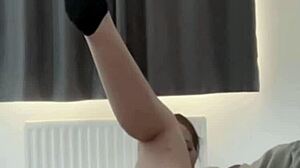 horny british girl here... solo toy play got me squirting so hard on webcam!!