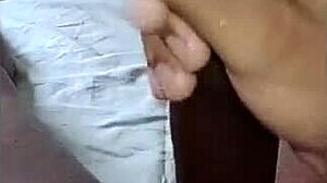 my hands massage this massive homemade military cock pov style teasing every inch