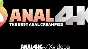 Anal4k bubble butt overflows with multiple anal creampies