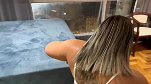 the doctor couldn't resist fucking the wheelchair patient's tight ass bareback in his anal exam room