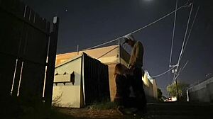 Amateur couple caught moaning in public hot tub then orgasming wildly in car