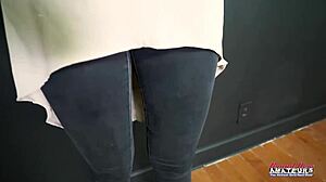 petite blonde keyton deepthroats cock then gets pussy slammed hard