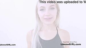 two lesbians fuck hard at casting photoshoot interview sofa