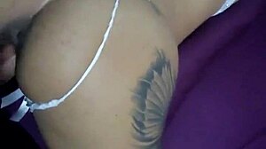 milf bouncin on this rookies huge cock shakin her big ass n tits