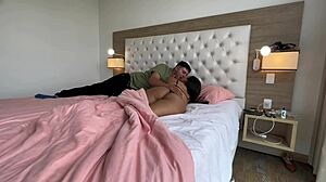 i finally fuck my hot colombian best friend in bed