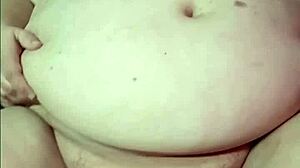 JHONNY BRAVO Pounds Slutty STEPMOMMY Fat Pussy Vibrator Jizz Creampie