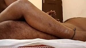 Village Teacher Aunty Fucks Desi Boyfriend Rough Outside on Ranch