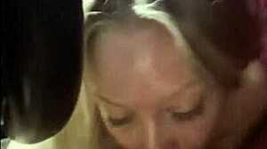 Fat TikTok babe in leggings blows huge cock whole car ride