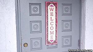 josie tucker takes big cock deep in her tight teen pussy