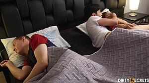 hey, part 1 fucking stepsis right next to oblivious stepdad... wild!