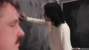 petite slut bent over for bbc dp gangbang in outdoor detention 😈🍆🍑